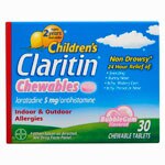 Claritin Children's Chewables 24-Hour Bubble Gum