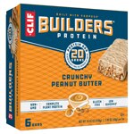 Clif Builders Plant-Based Protein Meal Bars Crunchy Peanut Butter