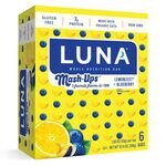 Clif Luna Mash-Ups Whole Nutrition Bars for Women LemonZest + Blueberry