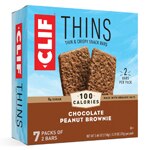 Clif Thins Snack Bars Chocolate Peanut Brownie