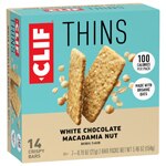Clif Thins Snack Bars White Chocolate Macadamia Nut