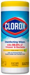 Clorox Disinfecting Wipes Crisp Lemon