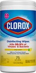 Clorox Disinfecting Wipes Crisp Lemon