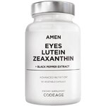 Codeage Amen Eyes Lutein Zeaxanthin - Red Beet Root - Black Pepper - Macular Health Vitamins Formala