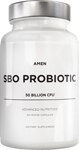 Codeage Amen SBO Probiotic 50 Billion CFU Vegan Multi Strain Soil Based & Prebiotics