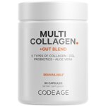 Codeage Multi Collagen + Gut Health Blend Supplement - Digestive Probiotic