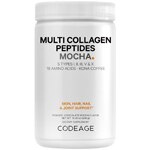 Codeage Multi Collagen Peptides Powder Mocha Flavor - Hydrolyzed Collagen Protein