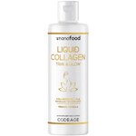 Codeage Trim & Glow Liquid Collagen Peptides CLA Hyaluronic Acid Vitamin E Supplement - Hydrolyzed French Vanilla