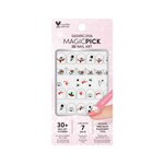 Dashing Diva Magic Pick 3D Nail Art - Snow Globe