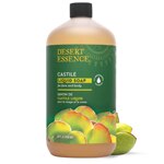Desert Essence Castile Liquid Soap with Eco-Harvest Tea Tree Oil
