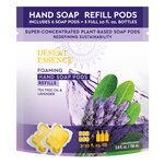 Desert Essence Foaming Hand Soap Refill Pods - Tea Tree Oil & Lavender