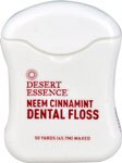 Desert Essence Neem Cinnamint Dental Floss Waxed