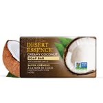 Desert Essence Soap Bar Creamy Coconut