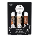 Dionis Goat Milk Fall Flavors Lip Balm Set - 3 Pack