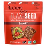 Doctor In The Kitchen Flackers® Organic Flax Seed Crackers Savory Garlic Onion Basil & Red Chile Pepper
