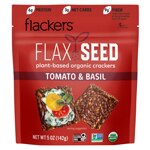 Doctor In The Kitchen Flackers® Organic Flax Seed Crackers Tomato & Basil