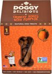 Doggy Delirious Crunchy Bones Natural Dog Treat Pumpkin