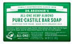 Dr. Bronner's All-One Hemp Almond Pure-Castile Bar Soap