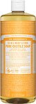 Dr. Bronner's Pure Castile Liquid Soap Citrus Orange