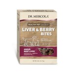 Dr. Mercola Healthy Pets Beef Liver & Berry Bites Pet Treats For Dogs & Cats