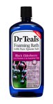 Dr. Teal's Fomaing Bath with Pure Epsom Salt Black Elderberry