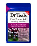 Dr. Teal's Pure Epsom Salt Soaking Solution Black Elderberry with Vitamim D