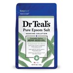 Dr. Teal's Pure Epsom Salt Soaking Solution Hemp Seed Oil
