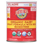 Earth's Best Organic Dairy Infant Formula With Iron