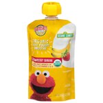 Earth's Best Organic Sesame Street Toddler Fruit Yogurt Smoothie Strawberry Banana