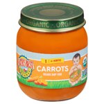 Earth's Best Organic Stage 1 Baby Food Carrots