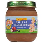 Earth's Best Organic Stage 2 Baby Food Apples and Blueberries