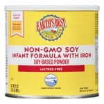 Earth's Best Plant Based Baby Formula Soy Based Powder Infant Formula with Iron Lactose Free Non-GMO Omega-3 DHA and Omega-6 ARA