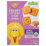 Earth's Best Sesame Street Organic Letter of the Day Cookies Oatmeal Cinnamon