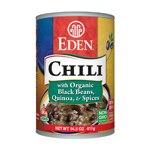 Eden Foods Chili Vegetarian Black Beans Quinoa & Spices