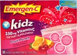Emergen-C Kidz Vitamin C Fizzy Drink Mix Fruit Punch