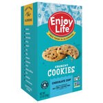 Enjoy Life Handcrafted Crunchy Cookies Gluten Free Chocolate Chip