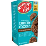Enjoy Life Handcrafted Crunchy Cookies Gluten Free Double Chocolate