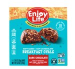 Enjoy Life Soft Baked Oat & Chocolate Breakfast Ovals Gluten Free Dark Chocolate