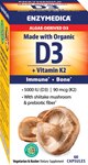 Enzymedica Organic Vitamin D3 + K2