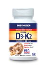 Enzymedica Vegan Vitamin D3 plus K2