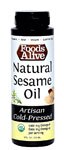 Foods Alive Natural Sesame Oil Cold-Pressed