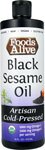 Foods Alive Organic Artisan Cold-Pressed Oil Black Sesame