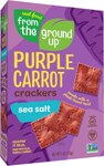 From The Ground Up Purple Carrot Crackers Sea Salt
