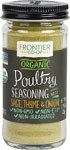 Frontier Co-Op Organic Poultry Seasoning with Sage, Thyme & Onion