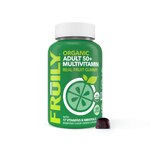 Fruily Organic Adult 50+ Multivitamin Real Fruit Gummy Mixed Fruit