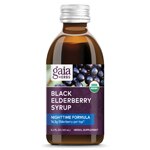 Gaia Herbs Black Elderberry Nighttime Syrup