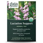 Gaia Herbs Lactation Support Herbal Tea - Caffeine Free