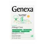 Genexa Allergy Care Organic Allergy & Decongestant For Adults Acai Berry