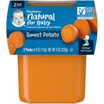 Gerber Natural Baby Food Stage 2 Sweet Potato Puree
