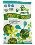 GimMe Organic Roasted Seaweed Big Sheets Sea Salt